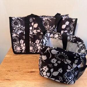 Thirty One Black/White Caddy 1 Large 1 Small